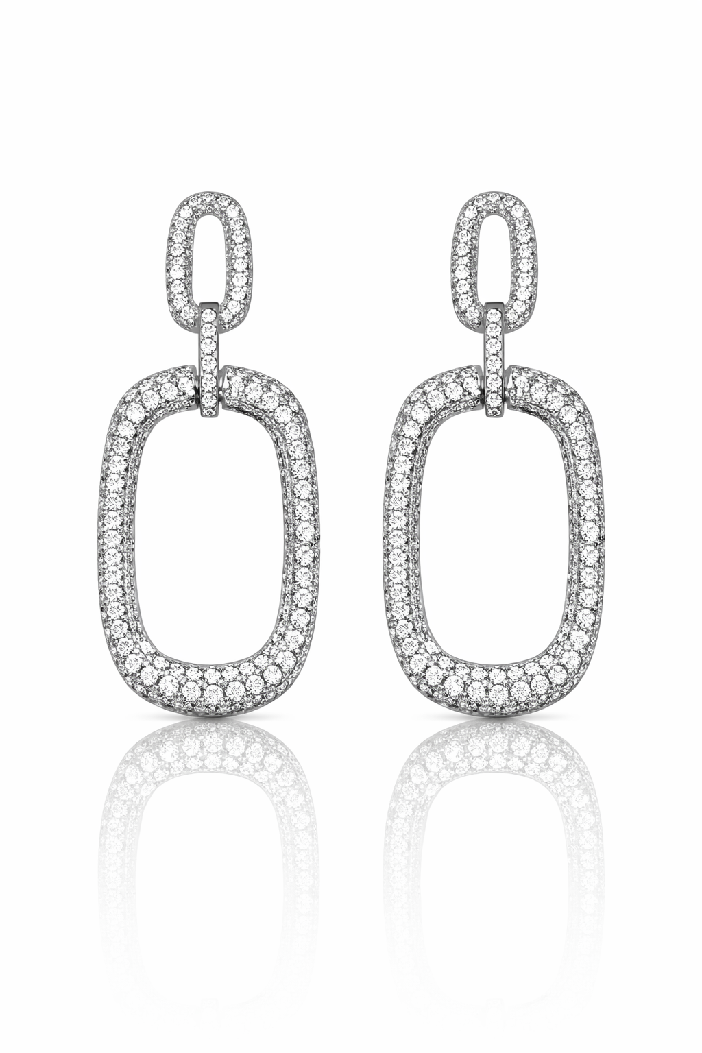 Nova Earrings - White