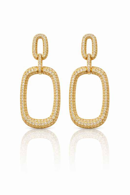 Nova Earrings - Yellow