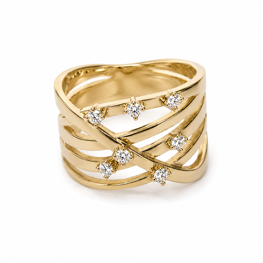 Celeste Ring - Gold
