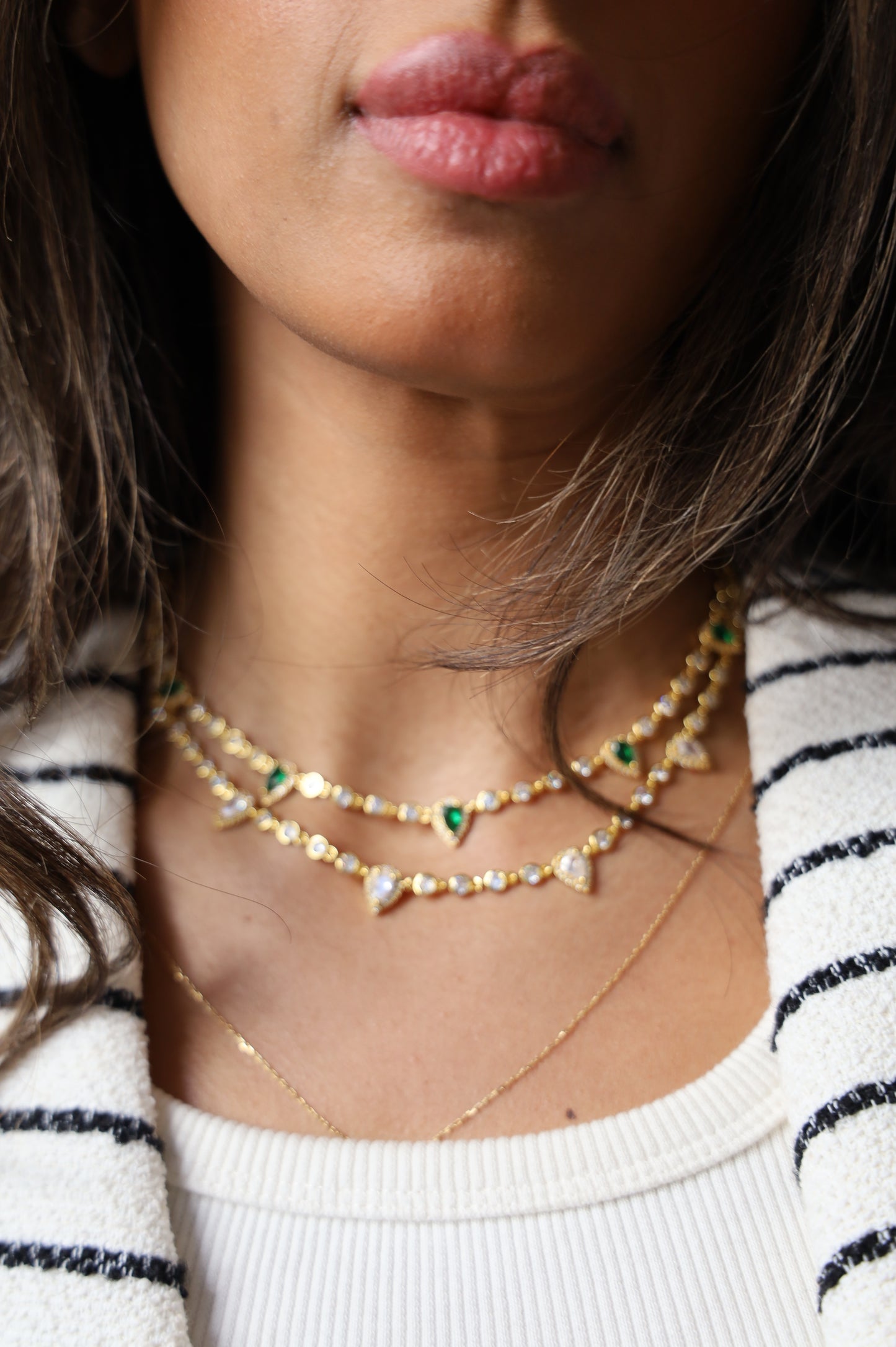 Emerelle Choker - Emerald