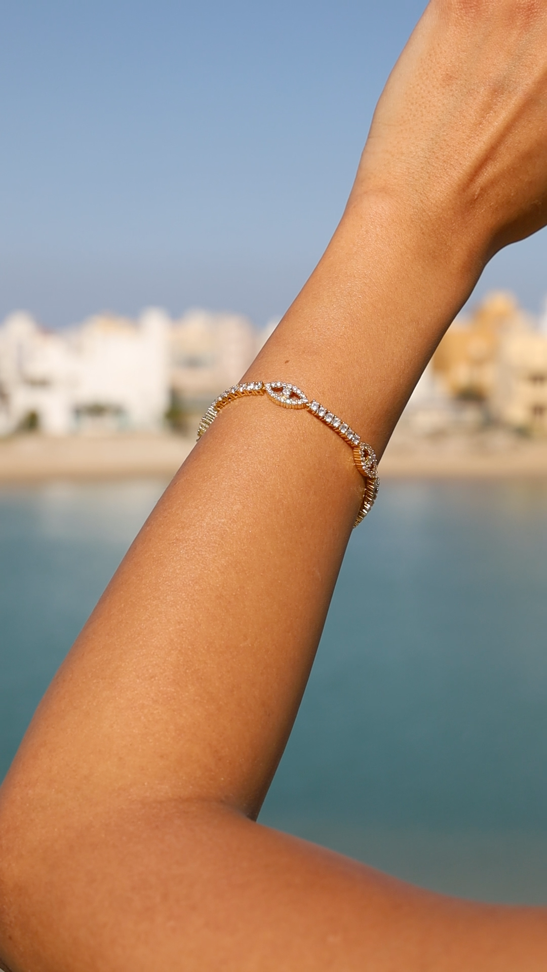 Aurora Tennis Bracelet